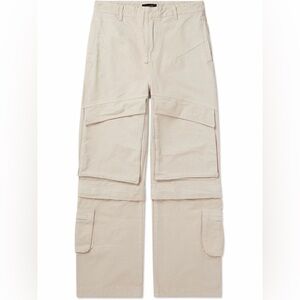 Entire Studios Beige Convertible Cargos